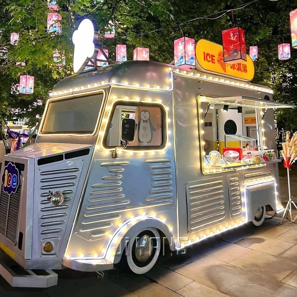 Mobile Food Cart Manufacturer - OEM Custom Outdoor Coffee Ice Cream Hot Dog Cart