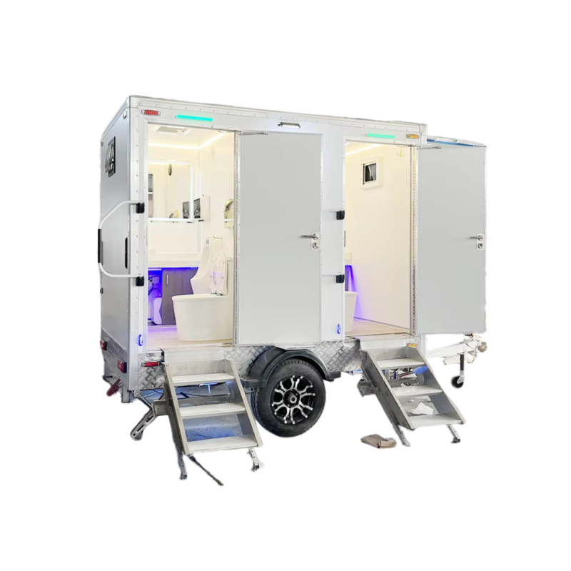 Toilet Trailer Manufacturer - Luxury VIP Mobile Portable Bathroom Trailer