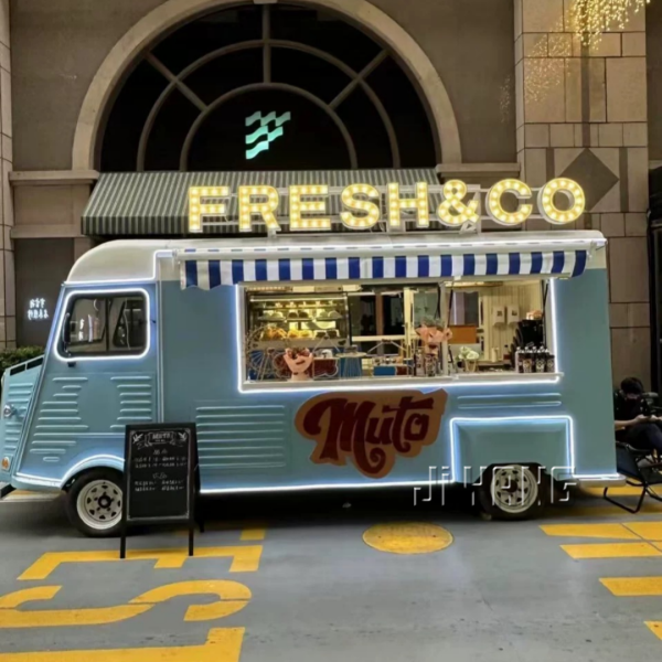 Mobile Food Cart Factory - Custom Outdoor Electric Coffee Ice Cream Hot Dog Cart
