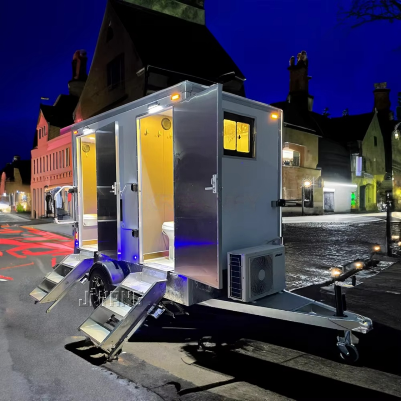 Portable Toilet Manufacturer - 2025 New Arrival VIP Mobile Bathroom Trailer