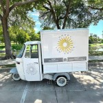 Three Wheel Food Truck Factory - Used Piaggio Ape Mobile Bar Beer Truck