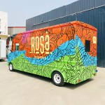 Food Truck Manufacturer - OEM Custom Aluminum 4 Wheel Mobile Kitchen Trailer