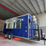 Catering Food Trailer Manufacturer - Franchise Fast Food Truck for USA Market