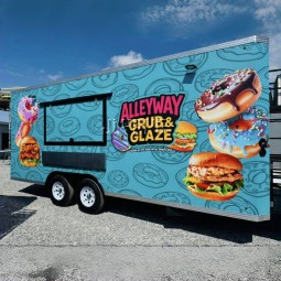 Mobile Kitchen Truck Manufacturer - Fully Equipped Commercial Restaurant Trailer