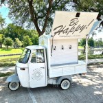 Three Wheel Food Truck Factory - Used Piaggio Ape Mobile Bar Beer Truck
