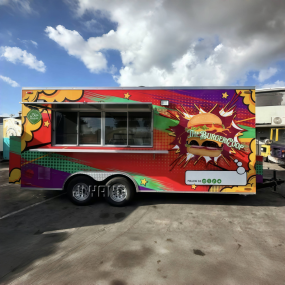 Metal Food Truck Manufacturer - Fully Equipped Ice Cream Pizza Truck with Warranty
