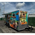 Catering Food Cart Factory - Square Mobile Coffee Ice Cream Pizza Truck Trailer