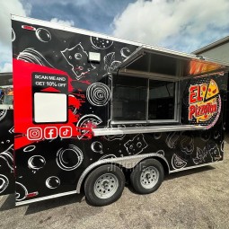 Mobile Food Truck Factory - Enclosed Food Trailer with Full Kitchen Equipment