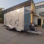 Mobile Toilet Trailer Supplier - VIP Luxury Portable Bathroom Trailer Manufacturer
