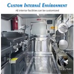 Mobile Food Truck Factory - Multifunctional Winter Use Fully Equipped Cafeteria