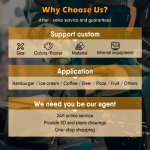 Street Food Truck Manufacturer - Custom Hamburger Imbisswagen Restaurant Trailer