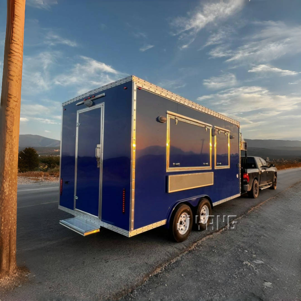 Catering Food Trailer Manufacturer - Franchise Fast Food Truck for USA Market