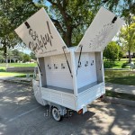 Three Wheel Food Truck Factory - Used Piaggio Ape Mobile Bar Beer Truck