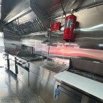 Commercial Food Van Factory - Custom 12ft Fiberglass Mobile Food Truck Cart