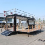 Food Snack Trailer Factory - Custom Double Deck Ice Cream Bakery Restaurant