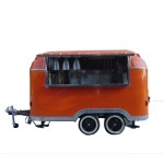 Coffee Food Trailer Manufacturer - Custom Vintage Hotdog Cart BBQ Equipment