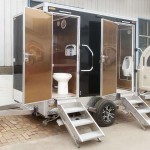 Restroom Trailer Factory - Custom VIP Mobile Toilet Cabin Park Use Facility