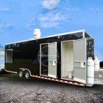 BBQ Food Trailer Factory - Custom Outdoor Mobile Smoker Truck with Porch