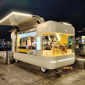 Food Truck Van Manufacturer - Custom Hotdog Coffee Pizza Ice Cream Mobile