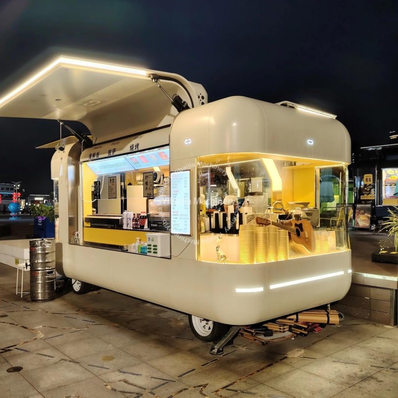 Food Truck Van Manufacturer - Custom Hotdog Coffee Pizza Ice Cream Mobile