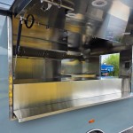 Catering Trailer Manufacturer - Custom Stainless Steel Grill Shawarma Freezer