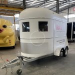 Ice Cream Food Trailer Factory - Custom Rust Resistant Mobile Coffee Kitchen