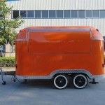 Coffee Food Trailer Manufacturer - Custom Vintage Hotdog Cart BBQ Equipment