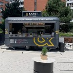 Coffee Trailer Factory - Custom Steel Food Truck with Porch Full Kitchen