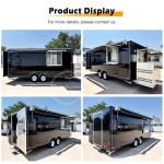 Mobile Pizza Trailer Manufacturer - Custom Bar Ice Cream BBQ Vending Food Truck