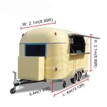 Mobile Restaurant Factory - Custom Stainless Steel Popcorn Concession Food Truck