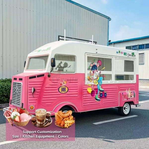 Food Trailer Factory - Custom Full Kitchen Mobile Food Truck COC DOT CE