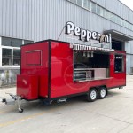 Catering Trailer Manufacturer - Custom Fully Equipped Pizza Kebab Food Cart