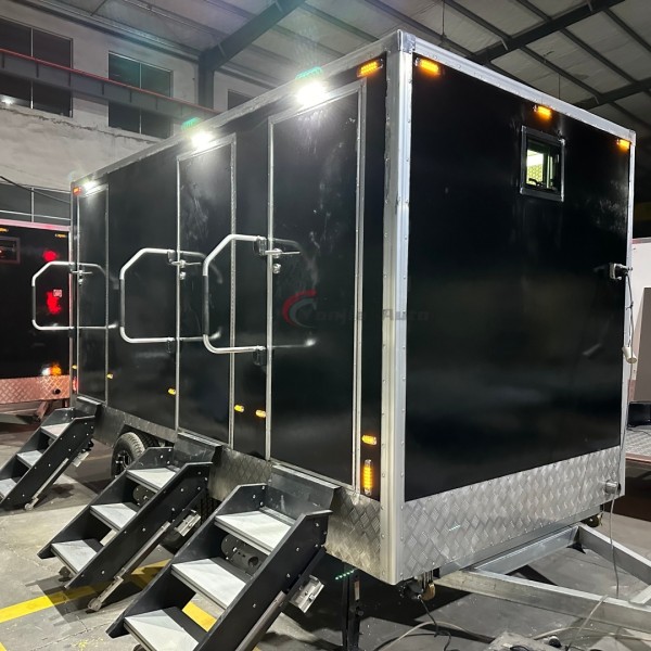 Restroom Trailer Factory - Custom VIP Mobile Toilet Cabin Park Use Facility