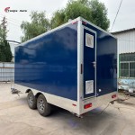 Mobile Bathroom Trailer Factory - Custom VIP Restroom 5 Compartment Facility