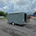 Catering Trailer Manufacturer - Custom Stainless Steel Grill Shawarma Freezer