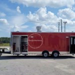 BBQ Food Trailer Factory - Custom Outdoor Mobile Smoker Truck with Porch
