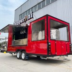 Catering Trailer Manufacturer - Custom Fully Equipped Pizza Kebab Food Cart