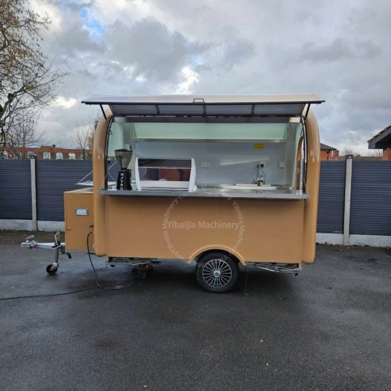 Street Food Truck Factory - Custom Aluminum Full Kitchen Fast Food Van
