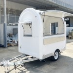 Bubble Tea Truck Factory - Custom European Franchise Coffee Vending Trailer