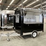 Bubble Tea Truck Factory - Custom European Franchise Coffee Vending Trailer