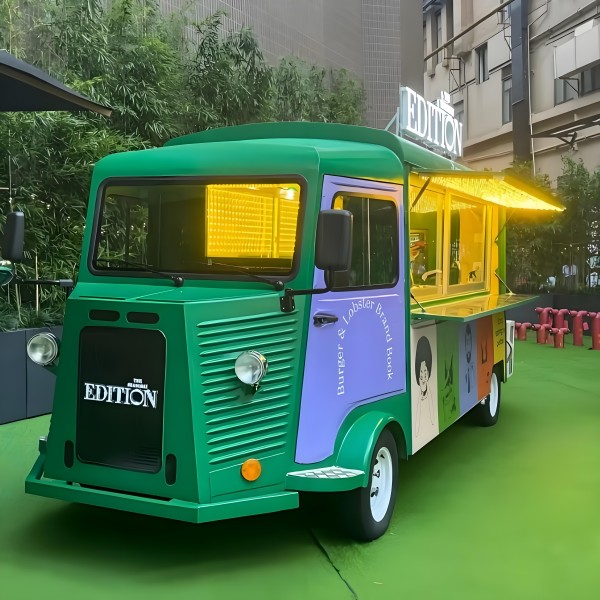 Mobile Food Trailer Manufacturer - Custom Stainless Steel Camper with Braking