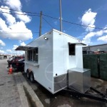 Commercial Food Van Factory - Custom 13ft Mobile Food Truck Fast Food Trailer