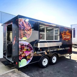 Crepe Food Truck Manufacturer - Custom Pizza Burger Coffee Cart Certificate