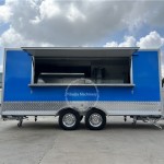 Mobile Food Truck Manufacturer - Custom Street Food Van Burger Fries Coffee