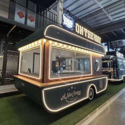 Food Trailer Factory - Custom Snack Machine Waffle Candy Coffee Beer Cart