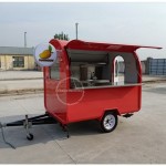 Food Trailer Manufacturer - Custom Enclosed Mobile Restaurant for Hotel Retail