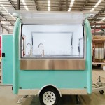 Bubble Tea Truck Factory - Custom European Franchise Coffee Vending Trailer