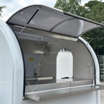 Mobile Food Truck Manufacturer - Custom Stainless Steel Electric Catering Trailer