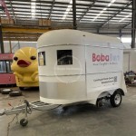 Ice Cream Food Trailer Factory - Custom Rust Resistant Mobile Coffee Kitchen