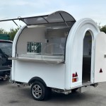 Mobile Food Truck Manufacturer - Custom Stainless Steel Electric Catering Trailer